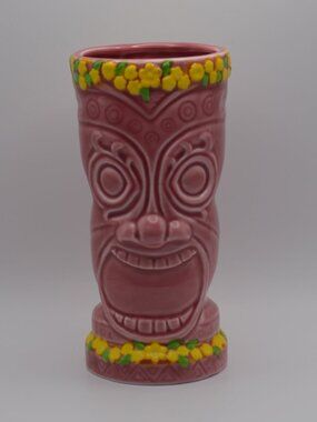 BarConic Pink 6 inch Tiki (Pink Flower Goddess)